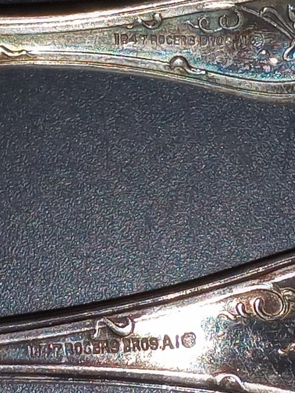 1847 Rogers Bros Silver-Plated Fork and Knife Set